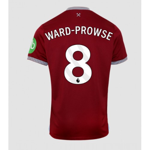 West Ham United James Ward-Prowse #8 Replica Home Stadium Shirt 2025-26 Short Sleeve